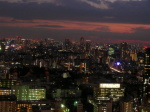 三田方面を撮影した夜景